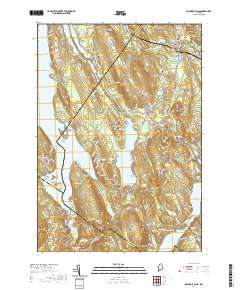 Mechanic Falls 2021 topographic map thumbnail