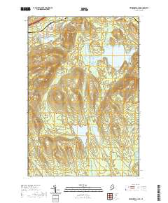 Meduxnekeag Lake 2021 topographic map thumbnail