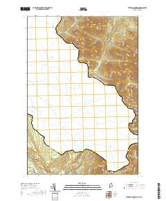 Merrill Mountain 2021 topographic map thumbnail