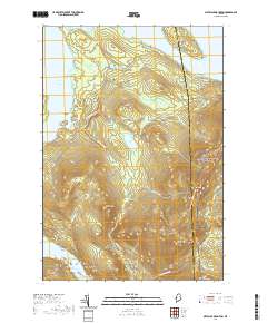 Metallak Mountain 2021 topographic map thumbnail