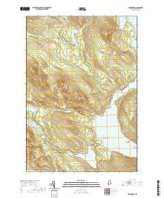 Middle Dam 2021 topographic map thumbnail