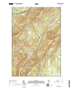 Misery Knob 2021 topographic map thumbnail
