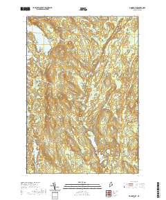 Monroe Lake 2021 topographic map thumbnail