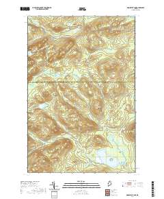 Mooseleuk Lake 2021 topographic map thumbnail