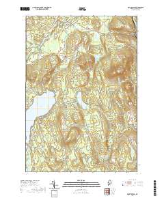 Mount Waldo 2021 topographic map thumbnail
