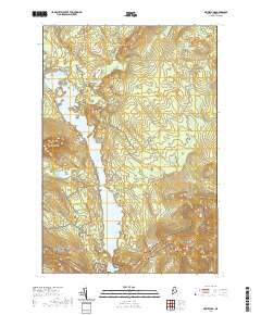 Moxie Pond 2021 topographic map thumbnail