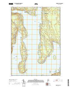 Newbury Neck 2021 topographic map thumbnail