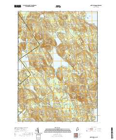 North Sebago 2021 topographic map thumbnail