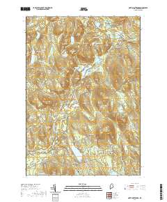 North Waterford 2021 topographic map thumbnail