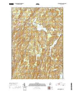 North Whitefield 2021 topographic map thumbnail
