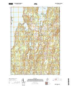 North Windham 2021 topographic map thumbnail
