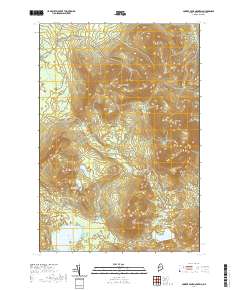 Number Four Mountain 2021 topographic map thumbnail