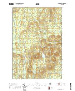 Number Nine Lake 2021 topographic map thumbnail