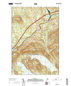 Oakfield 2021 topographic map thumbnail