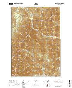 Old Speck Mountain 2021 topographic map thumbnail