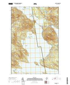 Oquossoc 2021 topographic map thumbnail