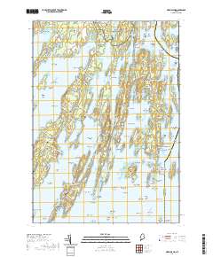 Orrs Island 2021 topographic map thumbnail