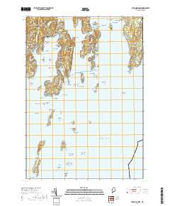 Pemaquid Point 2021 topographic map thumbnail