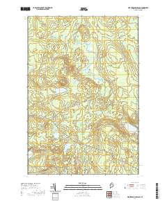 Pine Stream Flowage 2021 topographic map thumbnail