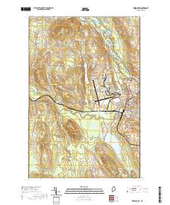 Presque Isle 2021 topographic map thumbnail