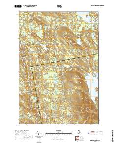 Quillpig Mountain 2021 topographic map thumbnail