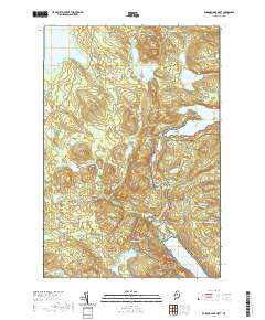 Rainbow Lake West 2021 topographic map thumbnail