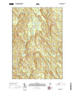 Reed Pond 2021 topographic map thumbnail