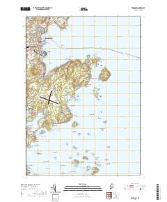 Rockland 2021 topographic map thumbnail