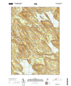 Rocky Pond 2021 topographic map thumbnail