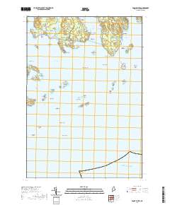 Roque Bluffs 2021 topographic map thumbnail