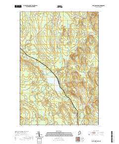 Saint Croix Lake 2021 topographic map thumbnail