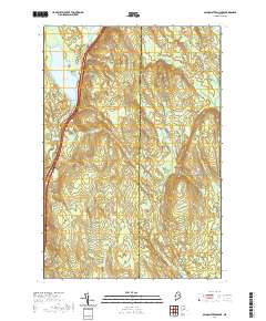 Salmon Stream Lake 2021 topographic map thumbnail