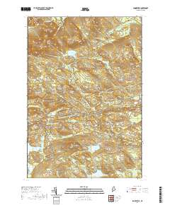 Sangerville 2021 topographic map thumbnail