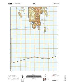Schoodic Head 2021 topographic map thumbnail