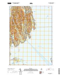 Seal Harbor 2021 topographic map thumbnail