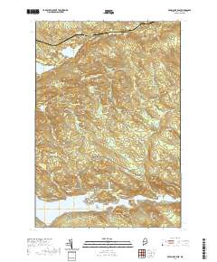 Sebec Lake East 2021 topographic map thumbnail