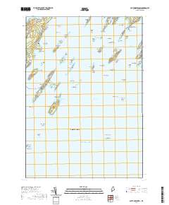 South Harpswell 2021 topographic map thumbnail
