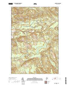 South Sebec 2021 topographic map thumbnail