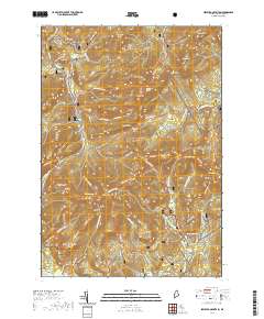 Speckled Mountain 2021 topographic map thumbnail
