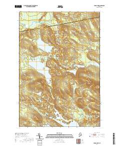 Spring Lake 2021 topographic map thumbnail