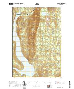 Scopan Lake East 2021 topographic map thumbnail