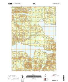 Square Lake West 2021 topographic map thumbnail