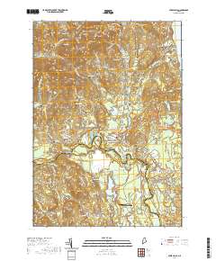 Steep Falls 2021 topographic map thumbnail