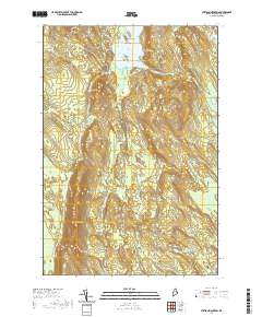Stetson Mountain 2021 topographic map thumbnail