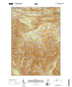 Sugarloaf Mountain 2021 topographic map thumbnail