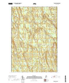 Ten Mile Lake 2021 topographic map thumbnail