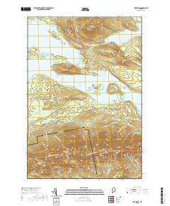The Horns 2021 topographic map thumbnail