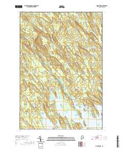 Tomah Ridge 2021 topographic map thumbnail