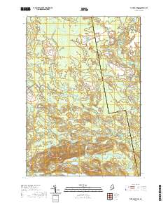 Tunk Mountain 2021 topographic map thumbnail