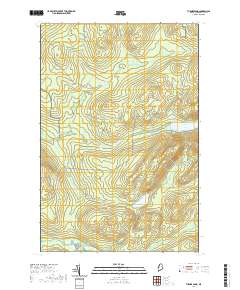 Turner Pond 2021 topographic map thumbnail